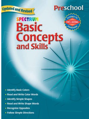 cover image of Basic Concepts and Skills, Grade Preschool